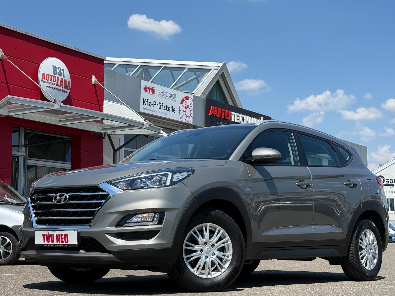 Hyundai Tucson 1.6TGDi 1HD AHK Kamera Autm. wenig KM 2WD
