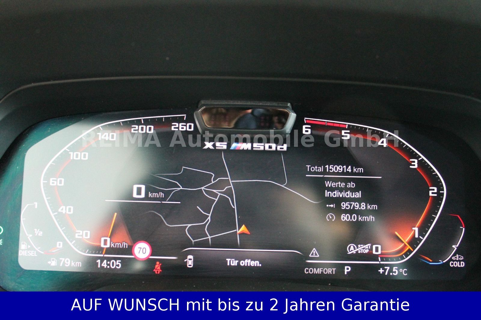 Fahrzeugabbildung BMW X5 M50 d , 360°, LED, ACC, HUD, Leder