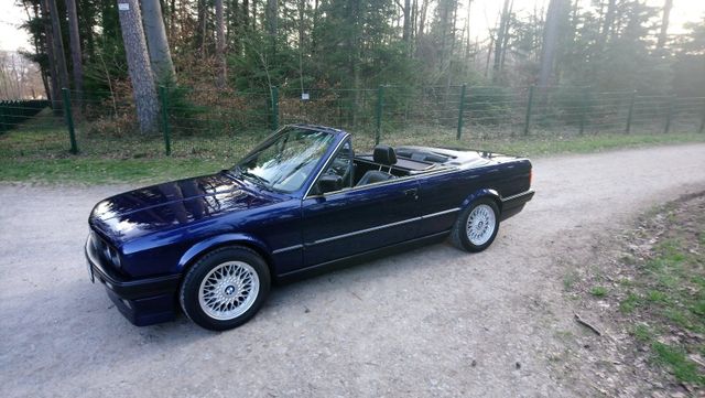 BMW E30 Cabrio 328, mauritiusblaumetallic,...