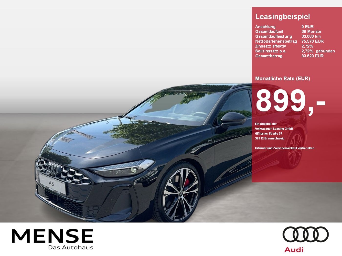 Audi A5 Avant e-hybrid quattro 270 kW S tronic Matrix