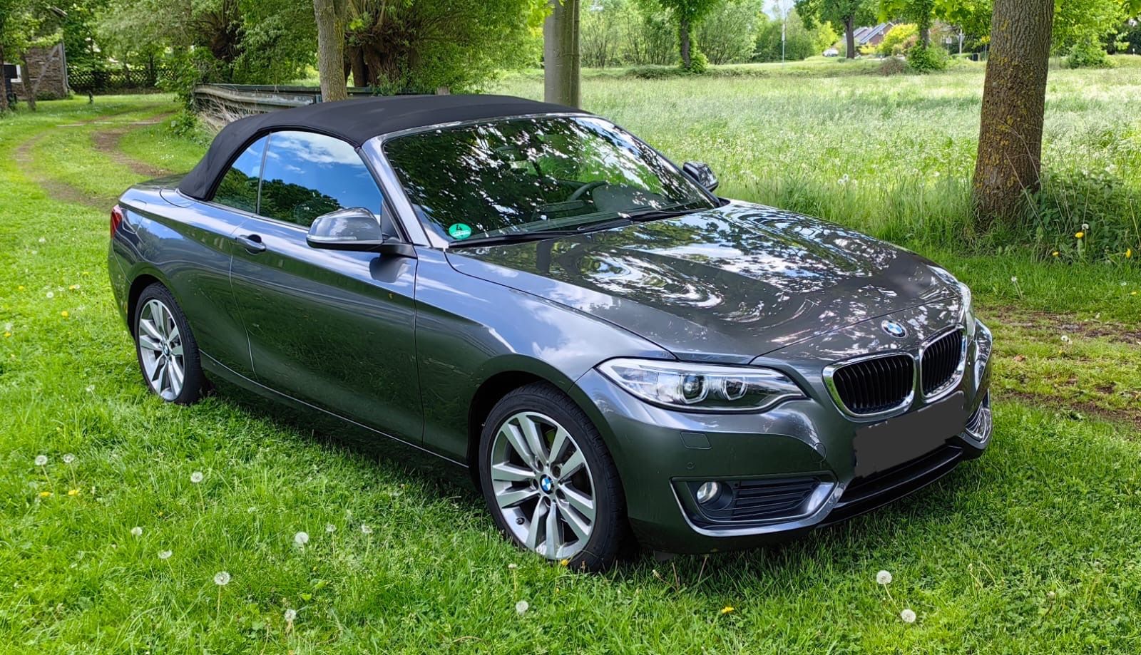 BMW 220i Cabrio - Xenon, Navi, scheckheftgepflegt