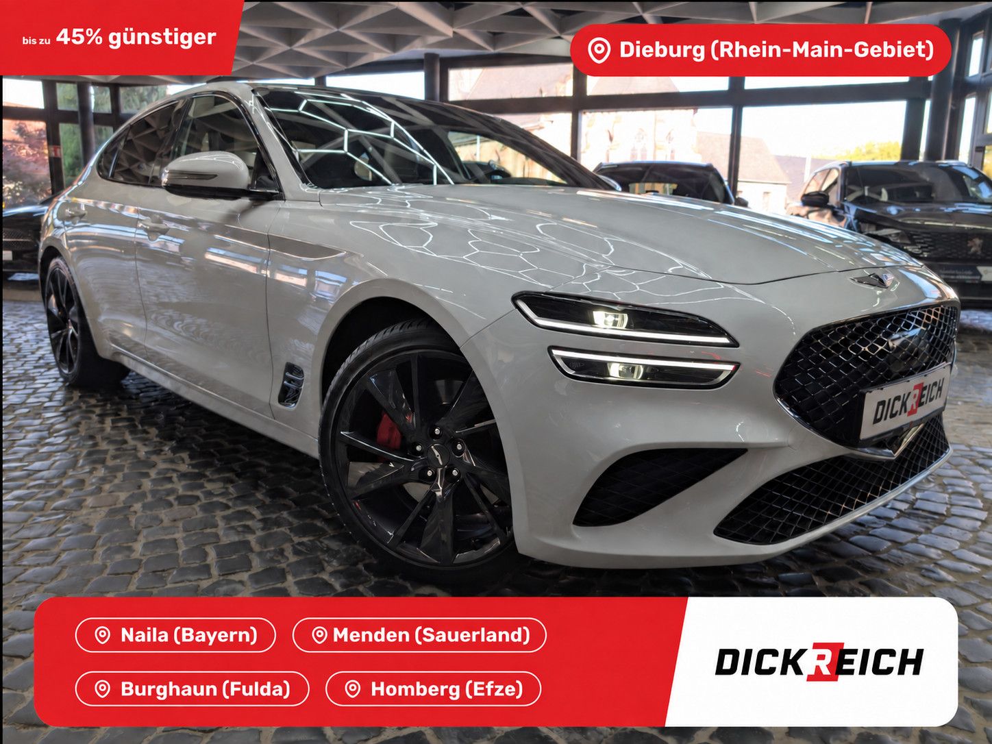 Fahrzeugabbildung Genesis G70 2.0 T-GDI Sport PANO*LEDER*ACC*LED*KAM*19"LM