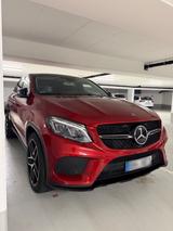 Mercedes-Benz GLE 350 d 4MATIC - AMG Designo DTR+ H/K AHK - rote Mercedes-Benz GLE-Klasse