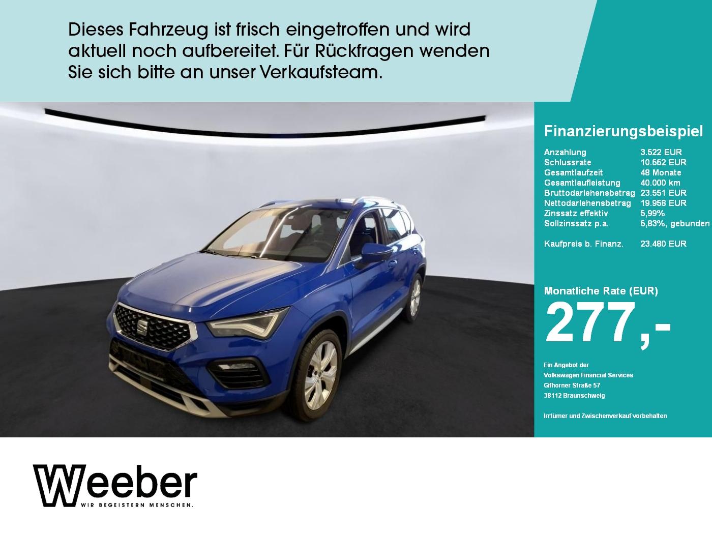 Seat Ateca Xperience 4Drive *AHK*KAMERA*SHZ*ACC*LED*
