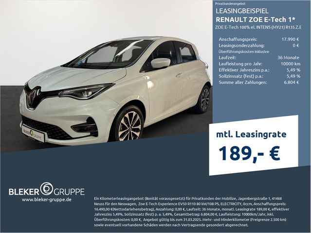 Renault ZOE Intens Z.E. 50 R135 Kaufbatterie