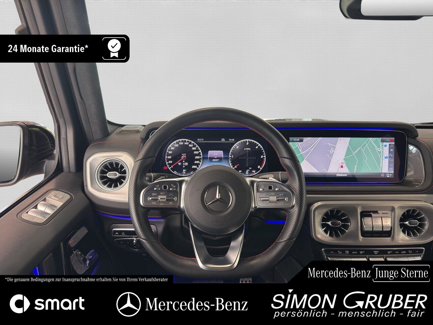 Fahrzeugabbildung Mercedes-Benz G 400 d AMG Line Exklusiv Widescreen 360 20 Zoll