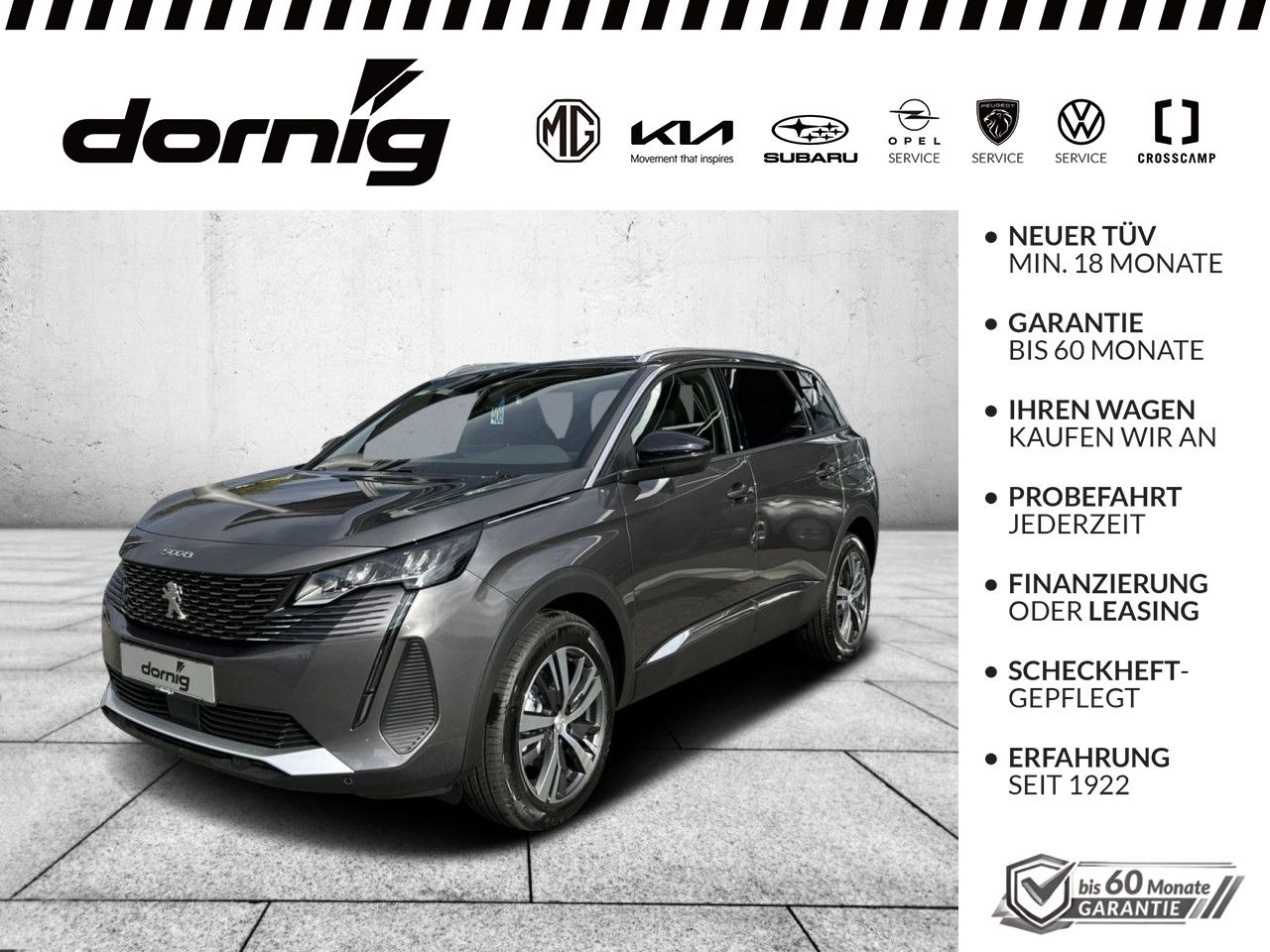 Peugeot 5008 Allure Pack B-HDi 130 EAT8, Navi, Kamera