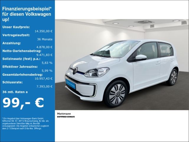 Volkswagen up! e-KLIMA SHZ DAB LM BC ZV