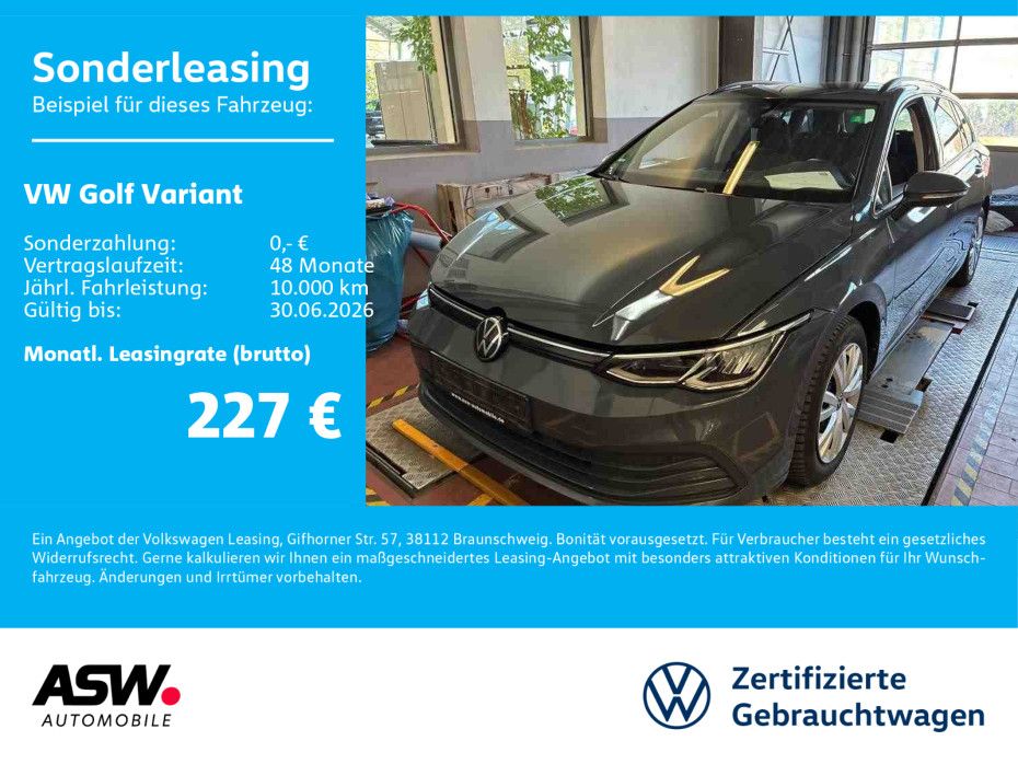 Golf Variant Life 2.0TDI DSG LED Nav RFK ACC SHZ