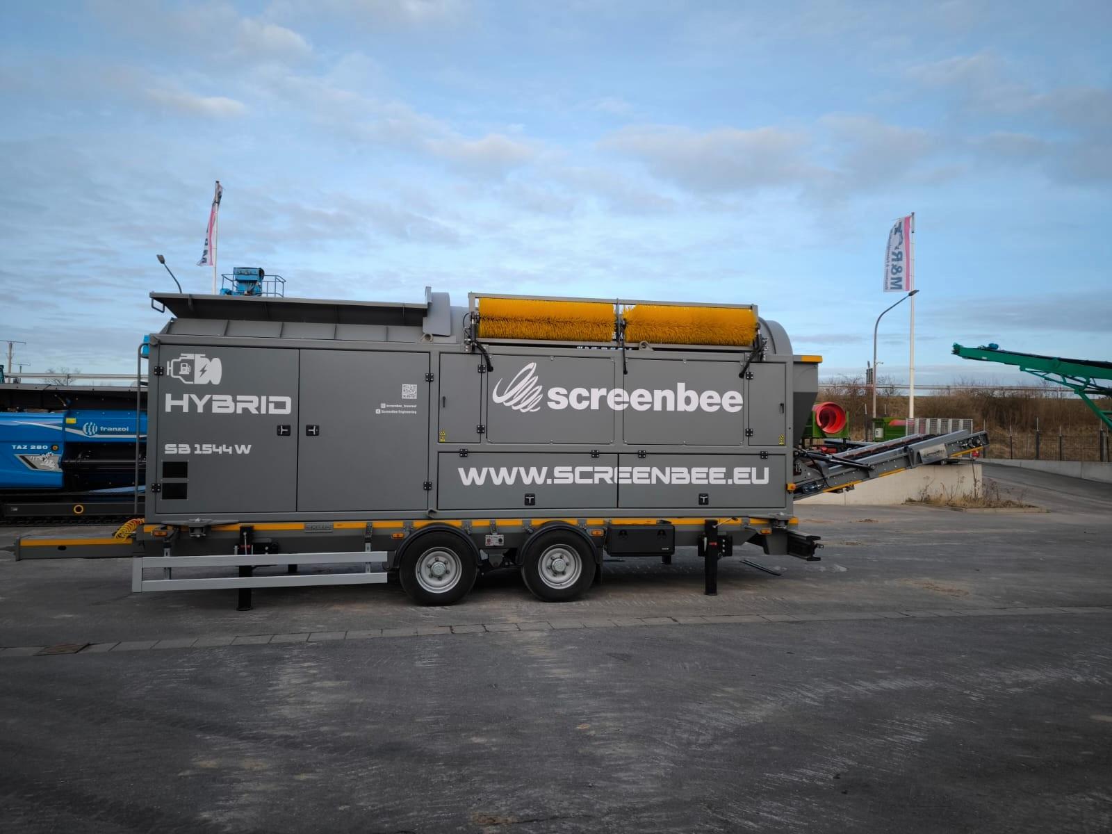 Andere Screenbee SB 15.44 W Trommelsiebanlage Anhänger