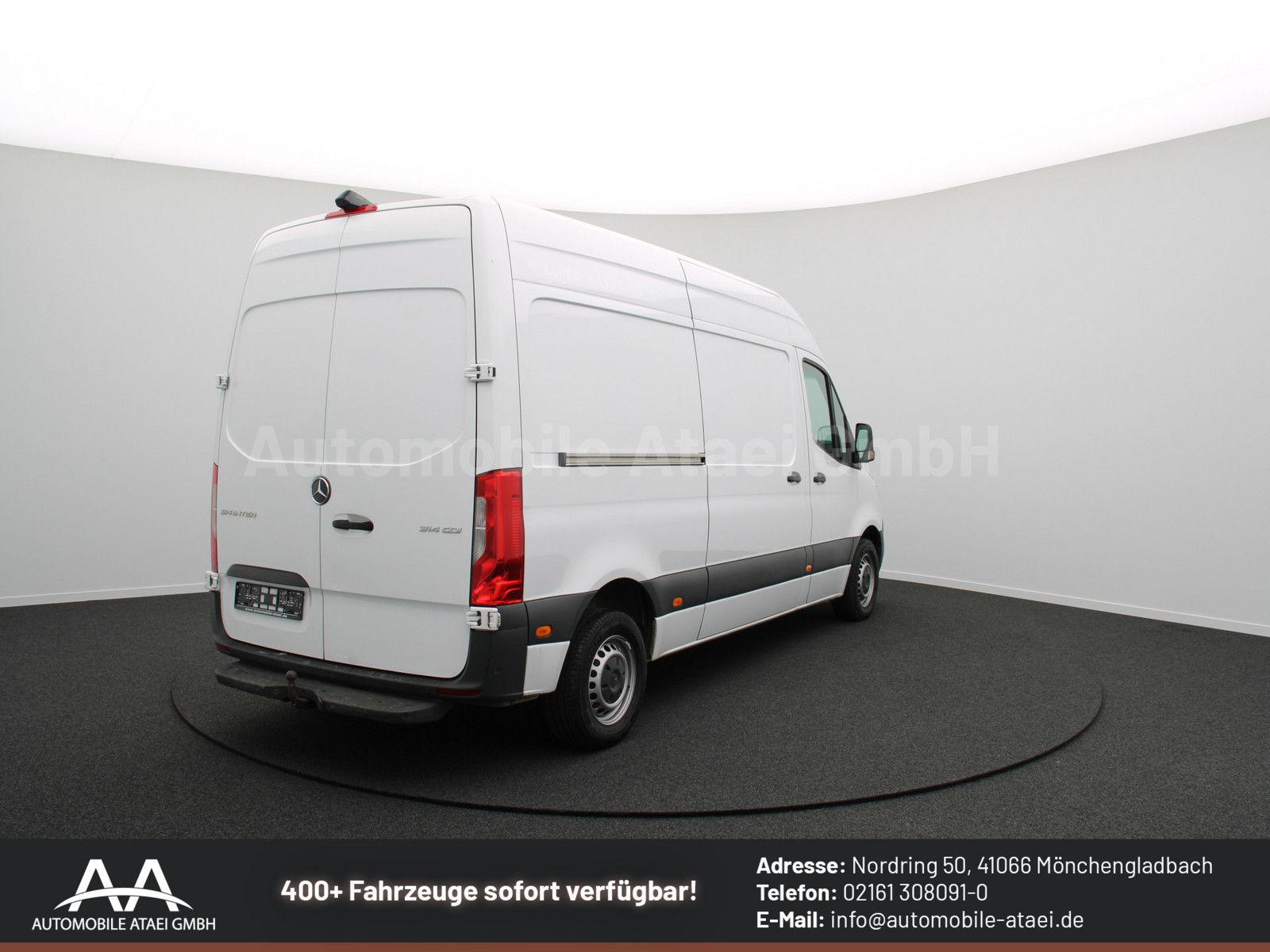 Fahrzeugabbildung Mercedes-Benz Sprinter 314 Plus Paket AHK+ KAMERA+ MBUX 7394