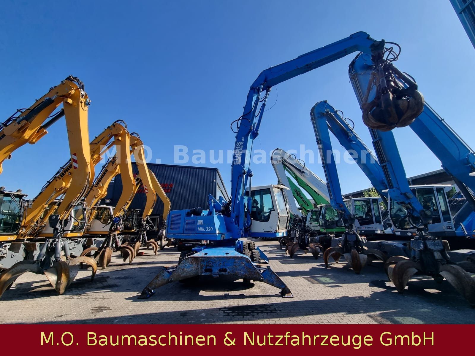 Fahrzeugabbildung Fuchs Terex MHL 320 / Polyp/ Liftkabine