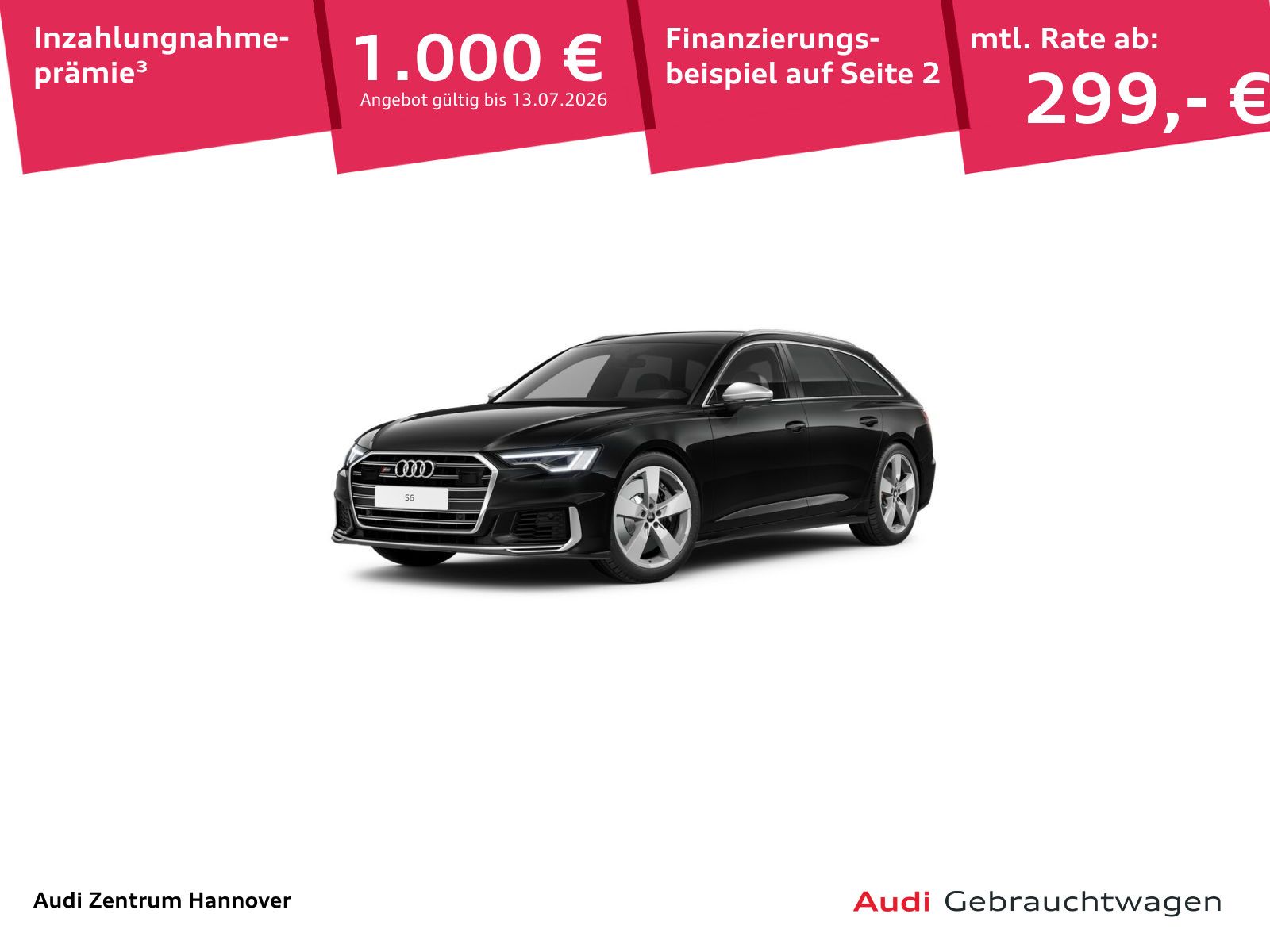 AUDI S6 Avant 3.0 TDI quattro Matrix Standh B&amp;O Kamer