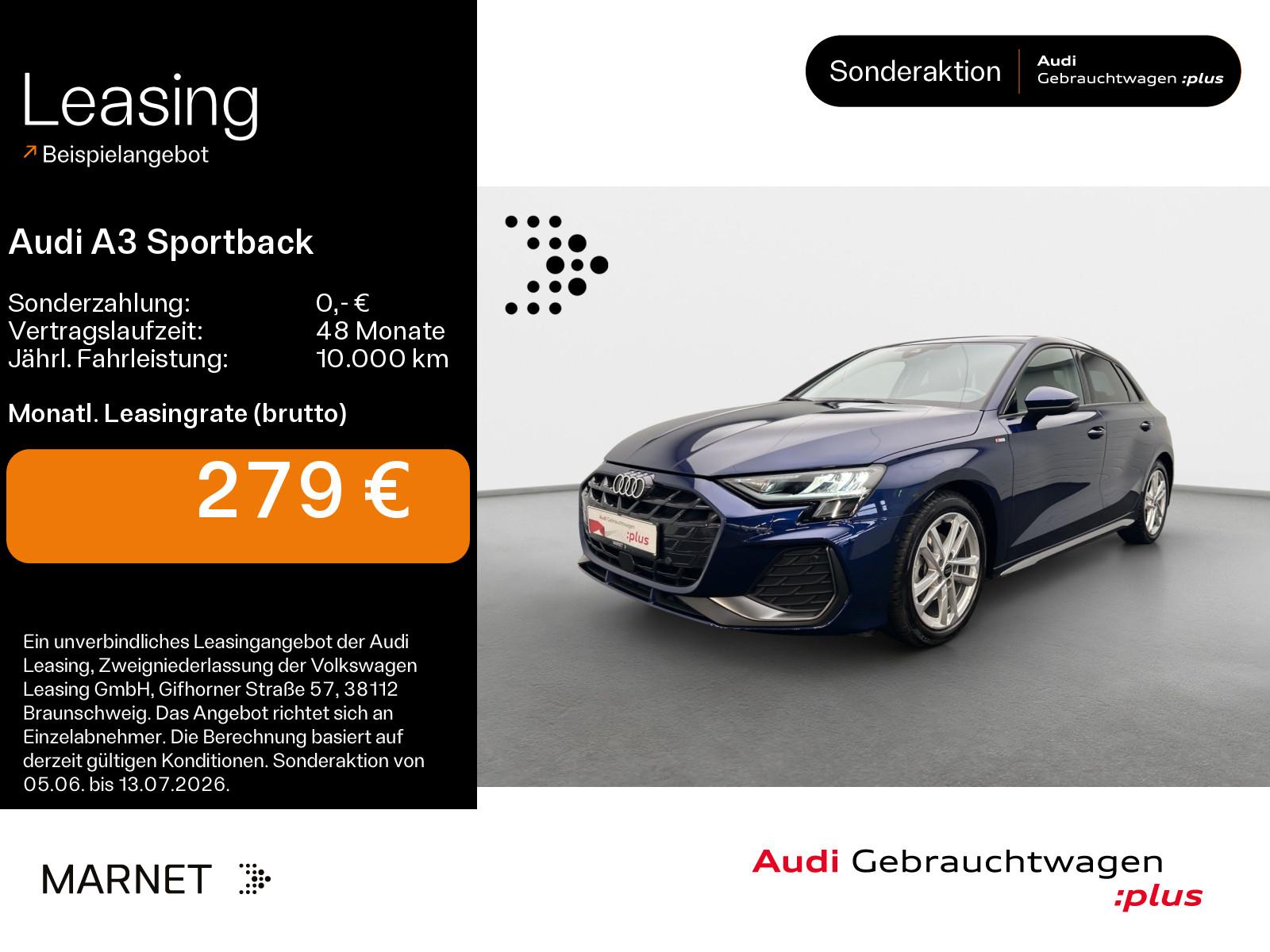Audi A3 Sportback 35 TDI S line*Navi*Alu*PDC*Virtual