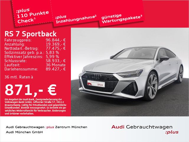 Audi RS7 Sportback Dynamik+/Keramik/Essentials/StdHzg