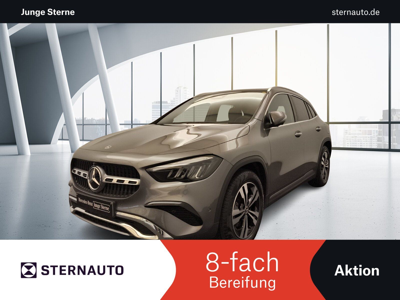 Mercedes-Benz GLA 200 Prog Distr Pano LED 360 AHK WinterP Spur