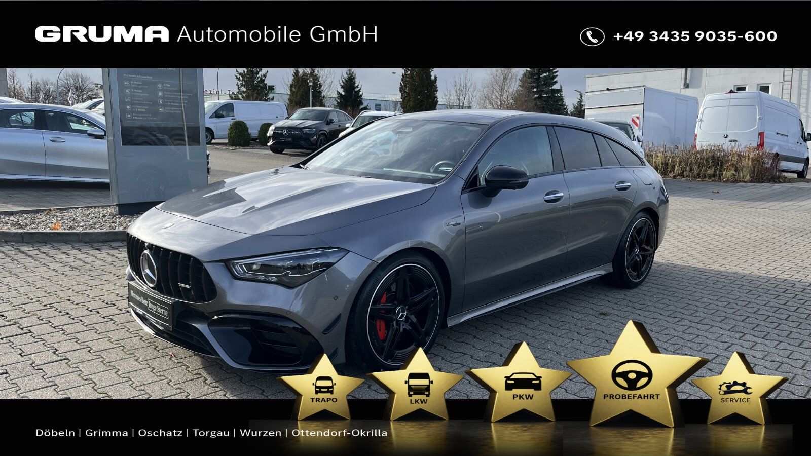 MERCEDES-BENZ CLA 45 S 4M+ Perf.Sitze+Aero+Night2+Headup+Sound