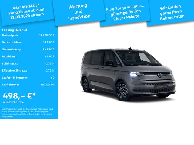 Volkswagen T7 Multivan Life 2,0 l 110 kW TDI SCR Front UPE