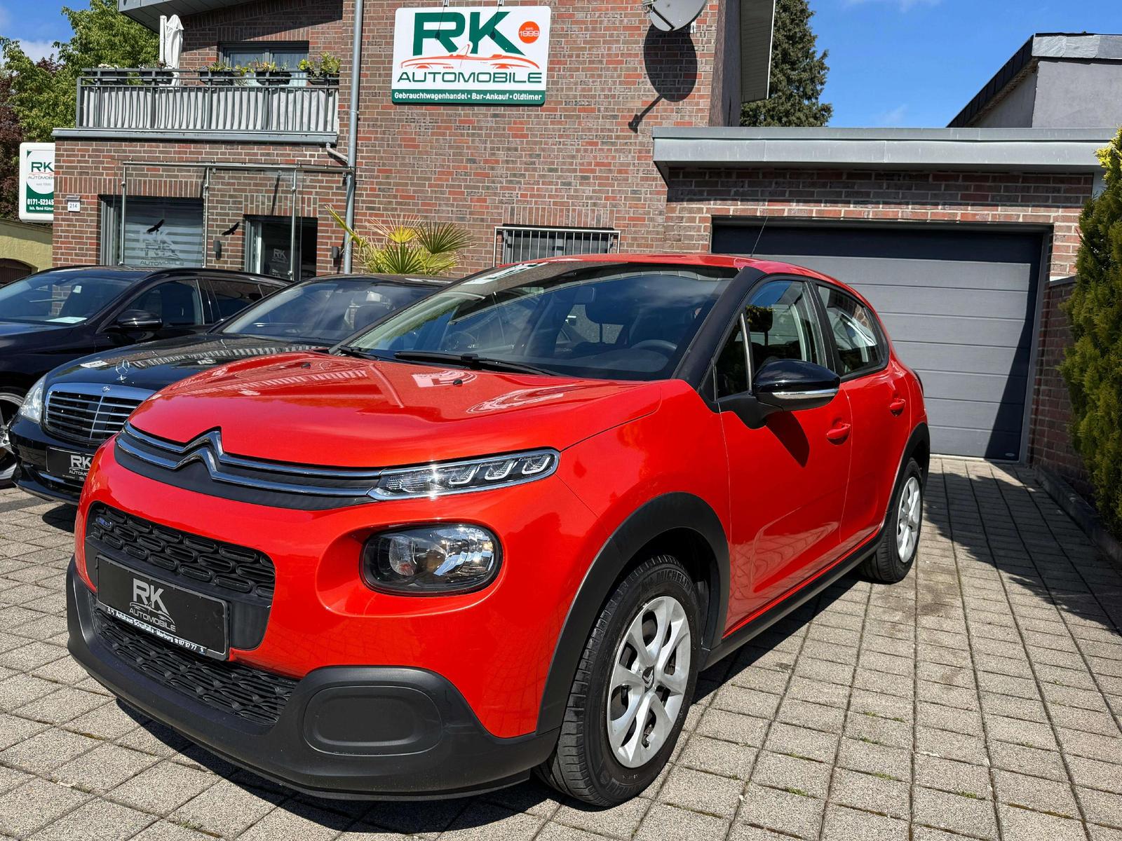 Citroën C3 Feel Orange metallic