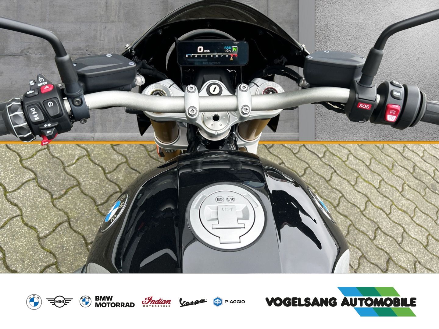 Fahrzeugabbildung BMW R nineT 12 SONDERMODELL BLACK-LINE, Heckumbau, R