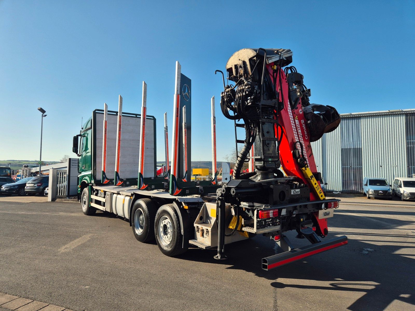 Fahrzeugabbildung Mercedes-Benz Arocs 2751 L 6x2/4 HAD Kurzholz Cranab TZ12.2