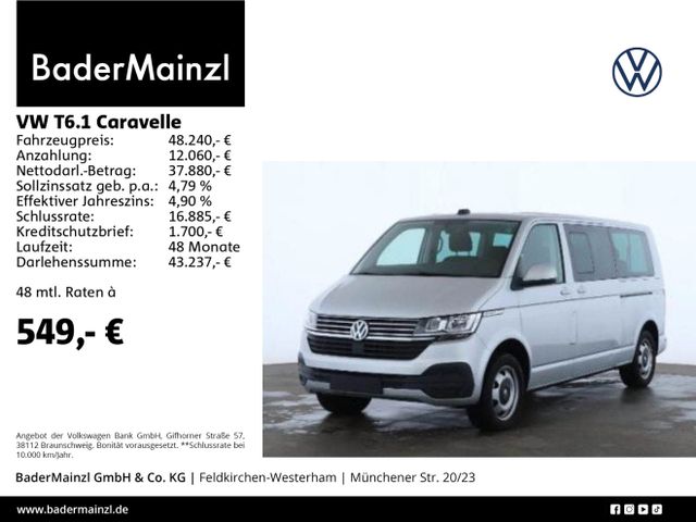 Volkswagen T6.1 Caravelle 2.0 TDI DSG LR Lang 8Si SHZ AHK A