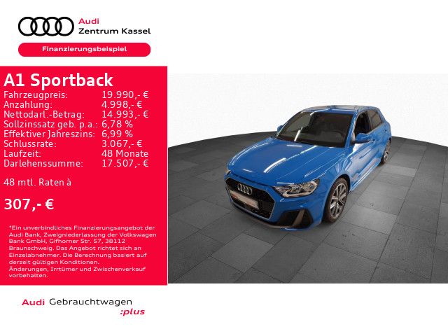 Audi A1 Sportback 25 TFSI S line LED PDC Klima