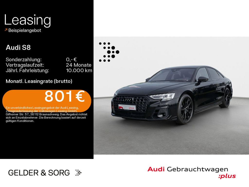 Audi S8 quattro Sitzbel.*B&O*Nacht*Pano*Massage*HuD