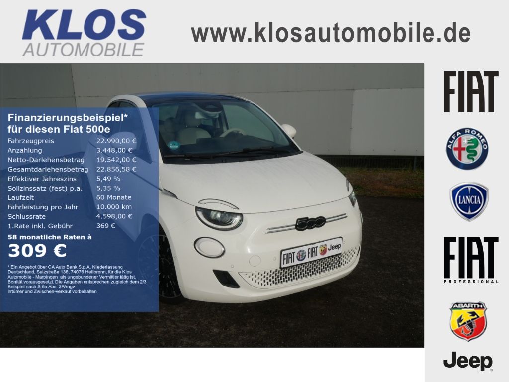 Image of Fiat 500e