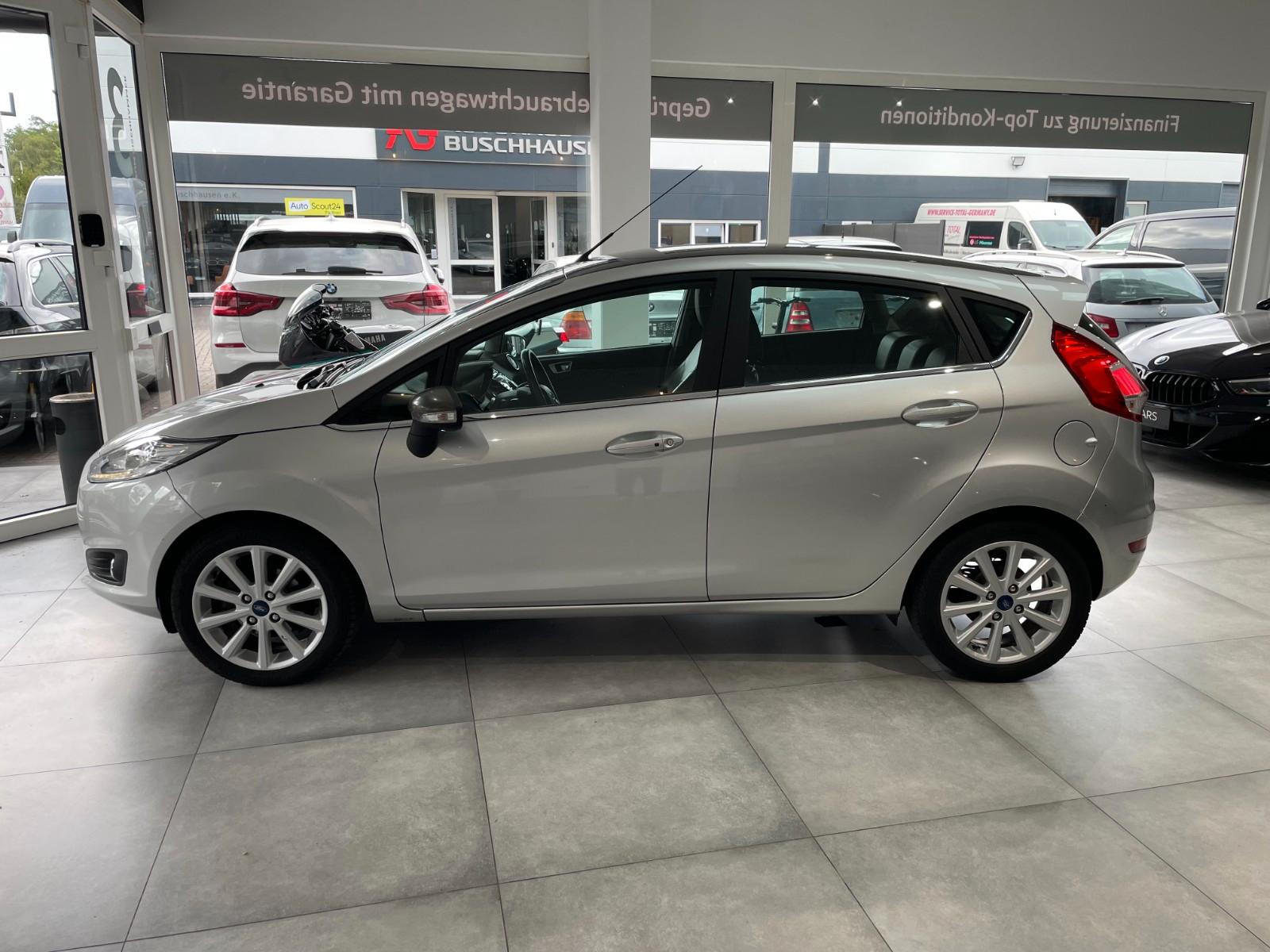Ford Fiesta Titanium SHZ/8-Fach/Keyless-Go/HU+TÜV NEU