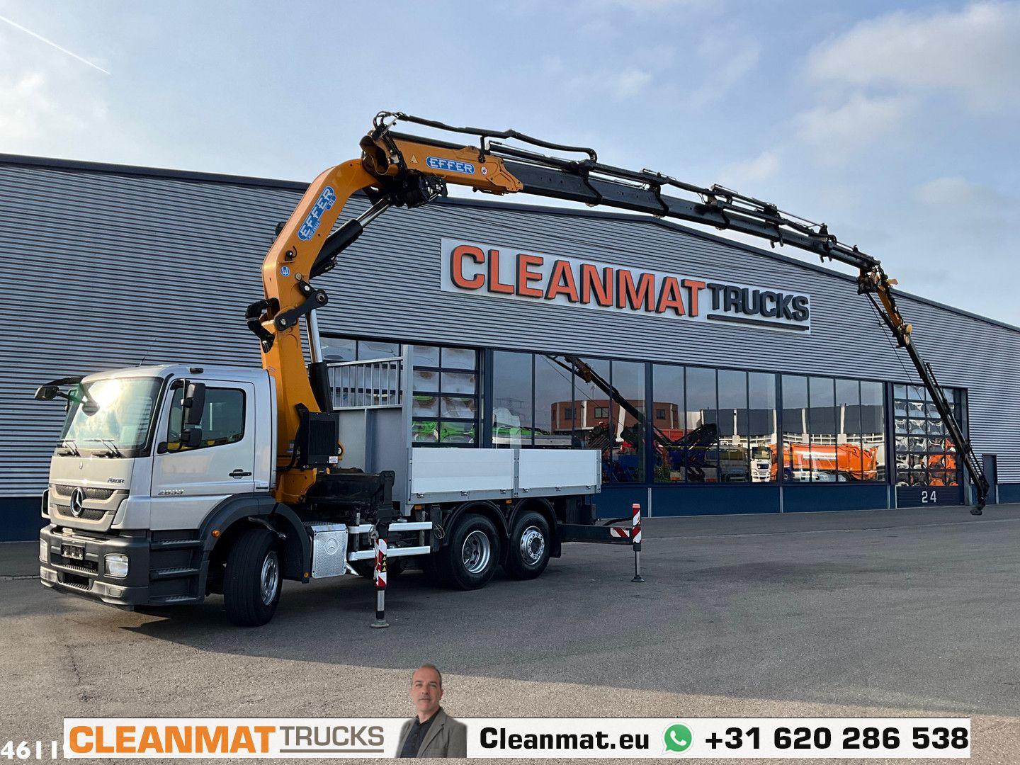 Mercedes-Benz Axor 2633 Effer 52 Tonmeter laadkraan + Fly-Jib