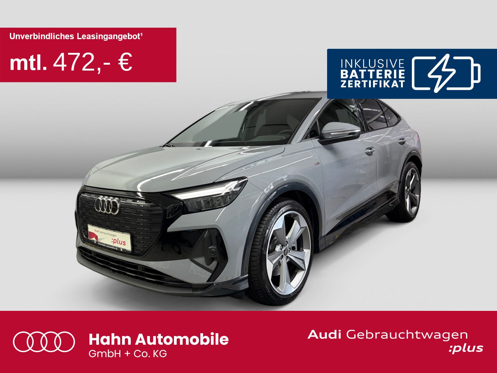 Audi Q4 Sportback e-tron 45 S line AHK Navi LED Carpl