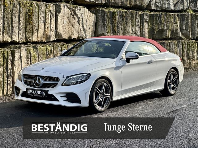 Mercedes-Benz C 180 CABRIO AMG+NAVI+360°+KOMFORT-PKT+AHK+ROT+