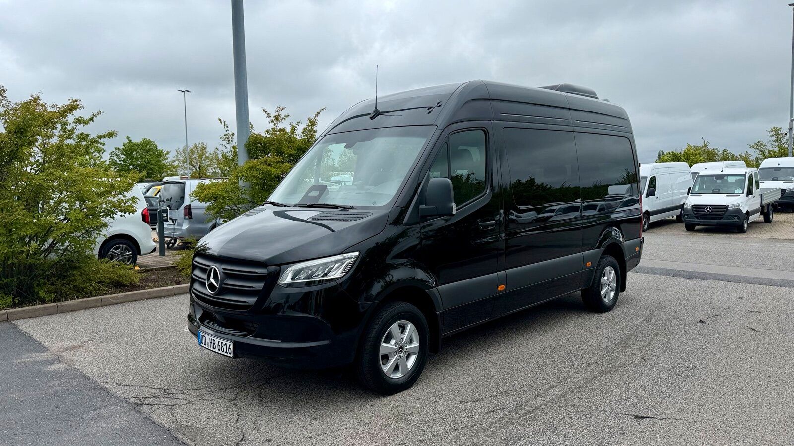 Mercedes-Benz Sprinter 319 CDI SELECT L2H2 9S+KLIMA+TRITT+LED imagem 3