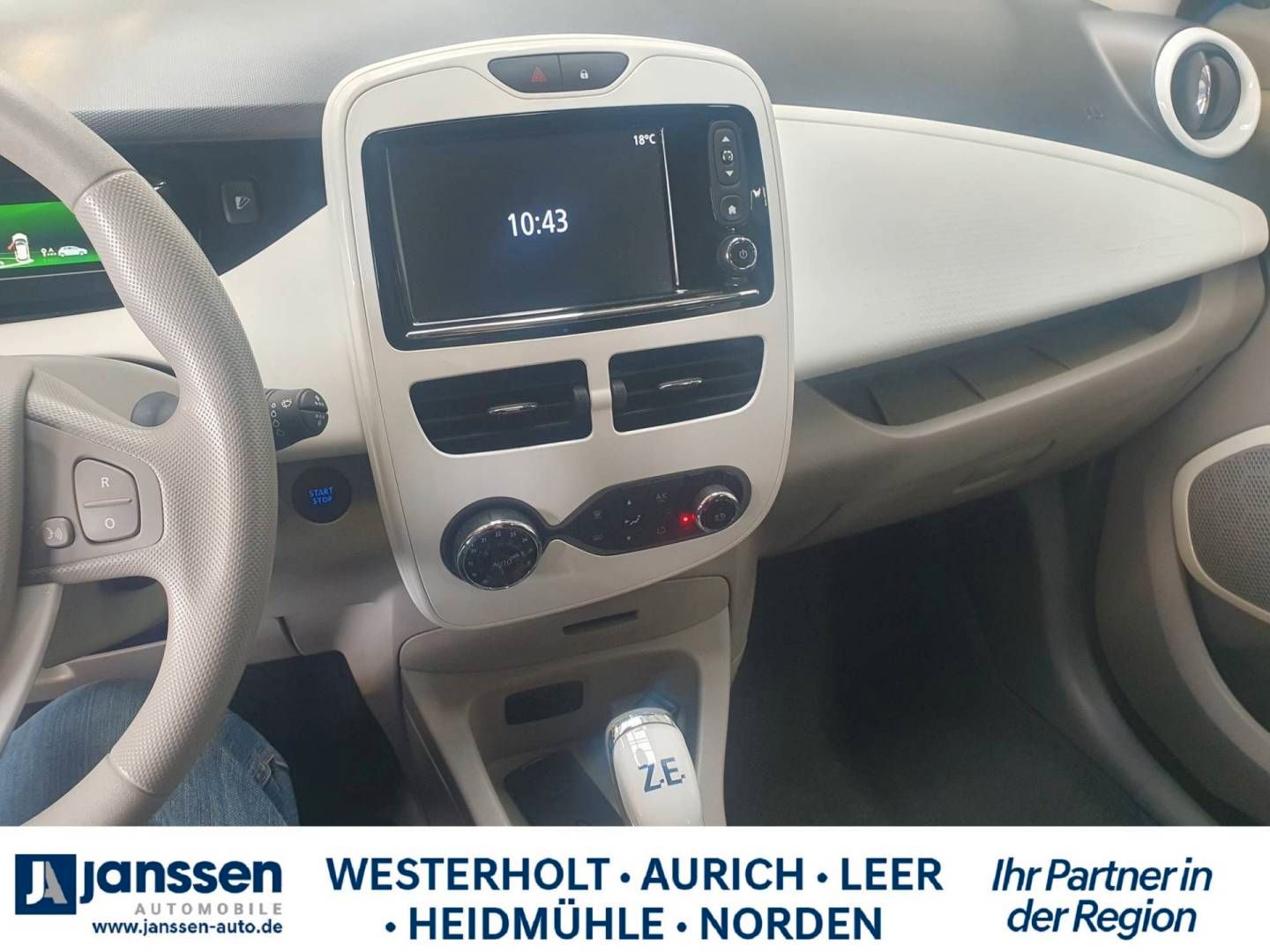 Fahrzeugabbildung Renault ZOE LIFE Batteriemiete Option auf Z.E. 40 Paket