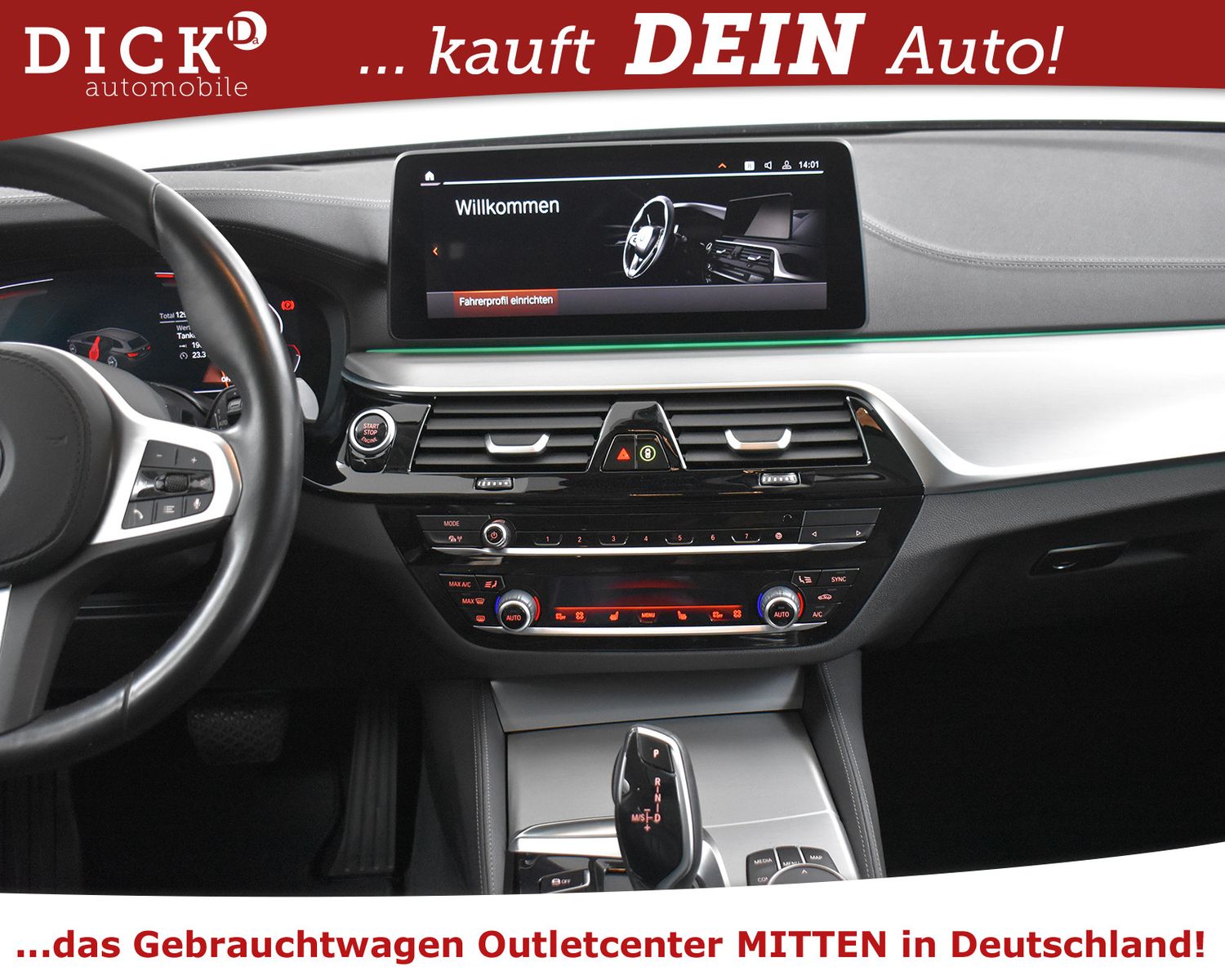 BMW 520d Luxury Line KOMFOSI+PANO+MEMO+KAM+H&K+LASER - Image 14