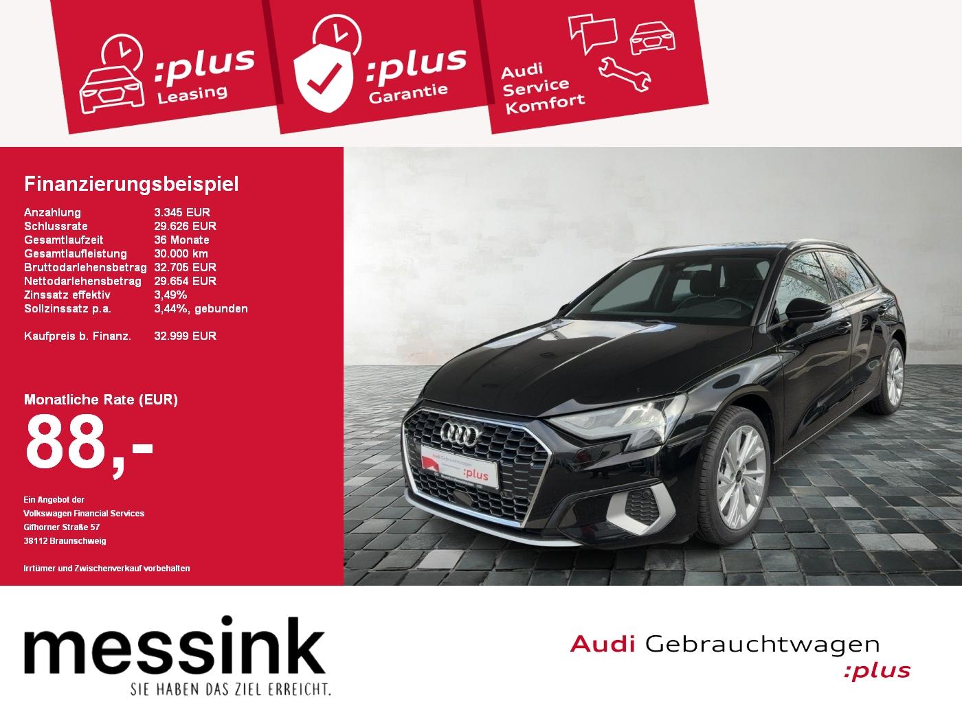 Audi A3 Sportback advanced 35TDI S-tronic *SHZ*Navi*V