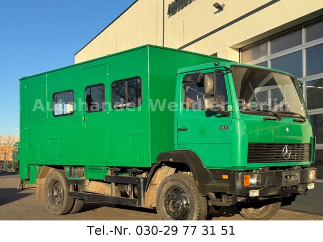 Mercedes-Benz 917 A 4x4 Wohnkoffer 100 km/h 814 817 9 14 H-Gut