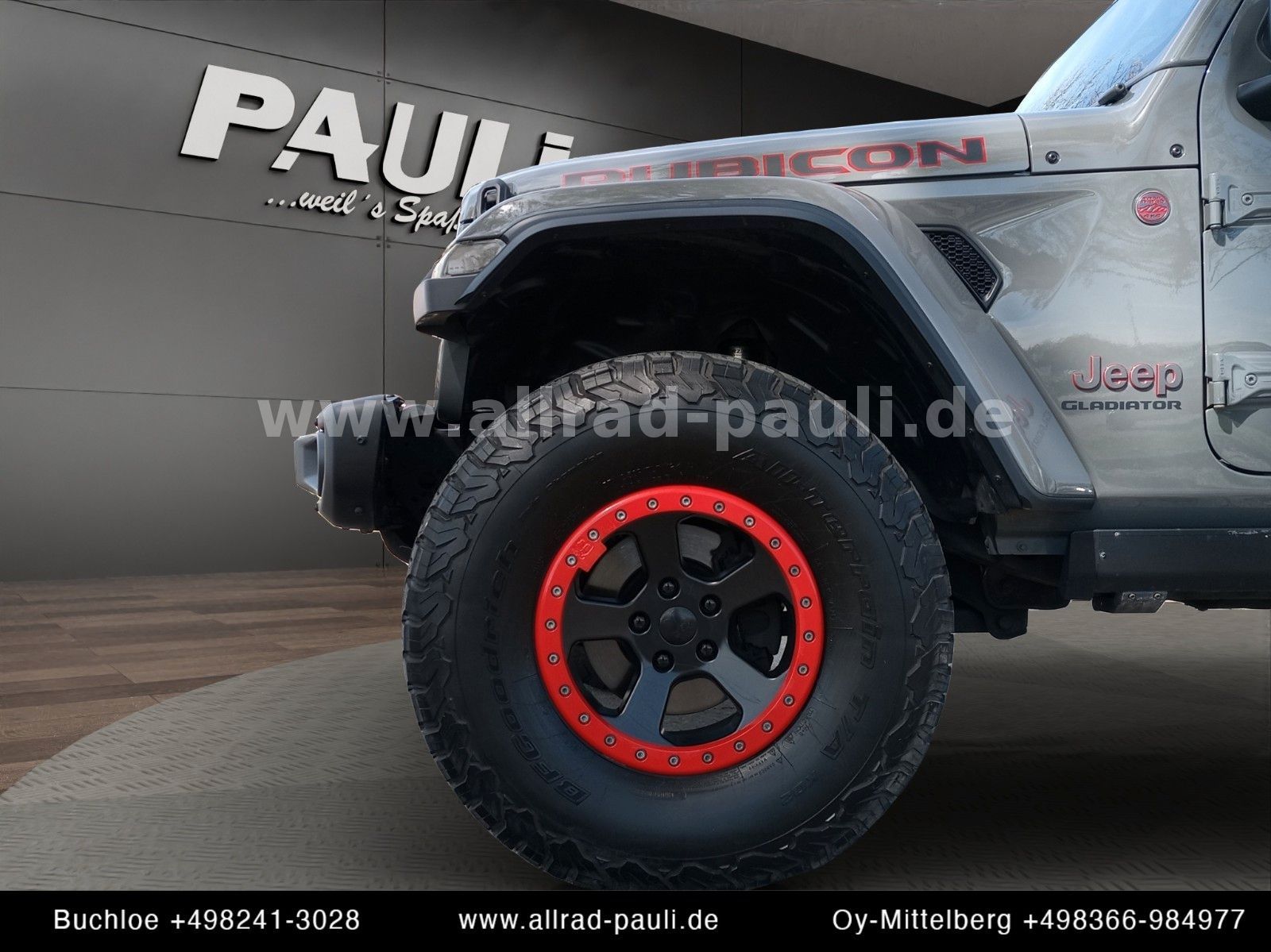 Jeep Gladiator 6.4 V8 Rubicon | Fahrwerk, LPG