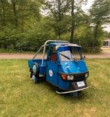 Piaggio Ape 50 Cross 102 ccm Umbau Sonnenschute 1. Hd - ROLLER 50 CCM