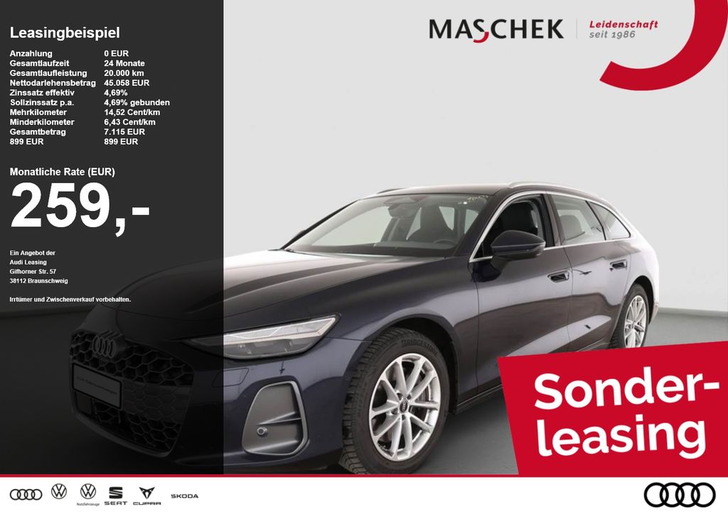 Audi A6 Avant TDI Q AHK Pano LM19 360° Matrix Memory