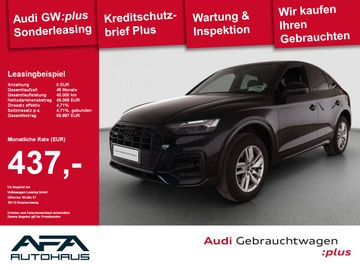 Audi Leasingangebot: Audi Q5 Sportback 40 TDI quattro Pano*AHK*Matrix*360°
