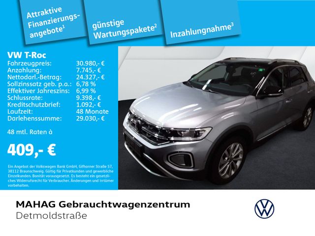 Volkswagen T-Roc 1.5 TSI STYLE Navi LED+ AHK DSG