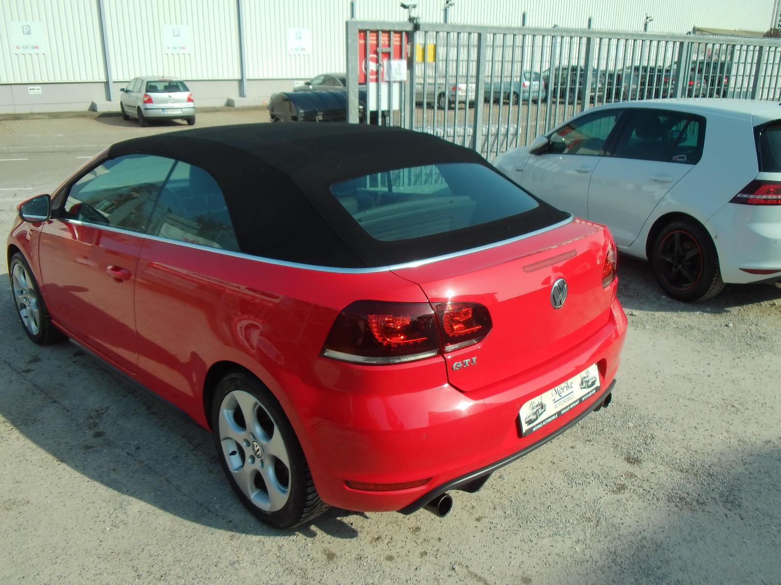 Volkswagen Golf VI Cabriolet GTI*Leder*1.Hd*PDC*6.Gang**