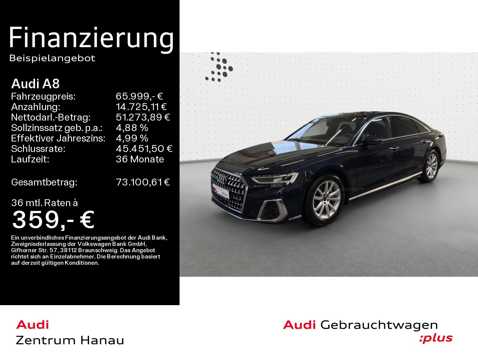 Audi A8 50 TDI quattro*NAVI-PLUS*MATRIX*HUD*PANO*STHZ