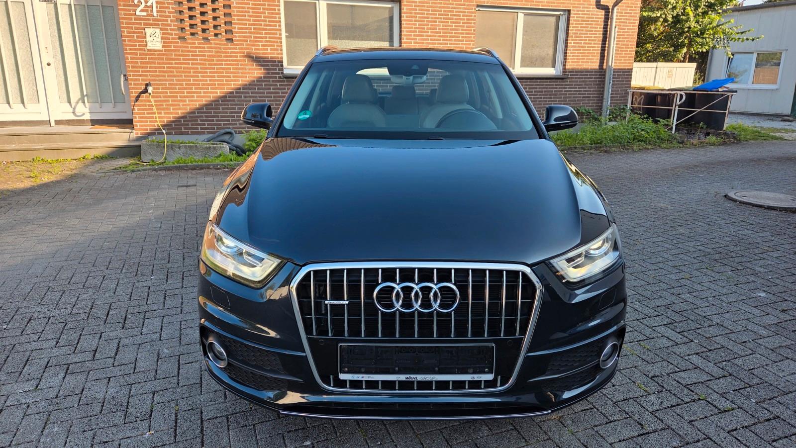 Audi Q3 2.0"S-LINE"4X4-AUT*LEDER+LED+KAM+NAV+TOT-WINK