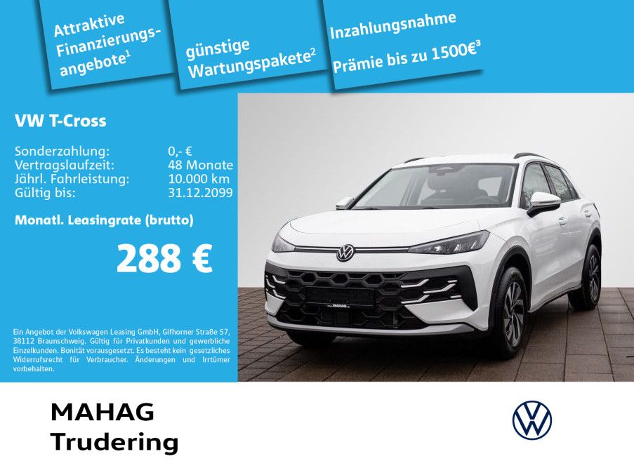 Volkswagen T-Cross 1.0 TSI LIFE Navi LED DigiCockpit R-KAM