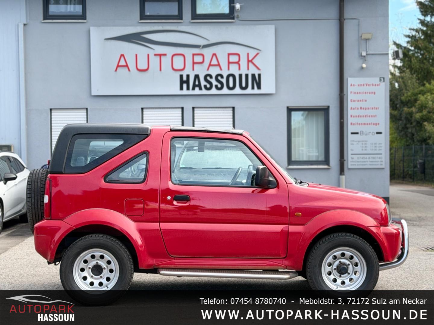 SUZUKI JIMNY CROSS-COUNTRY CABRIOLET 80CH - 4X4 - BVM - CT NEUF