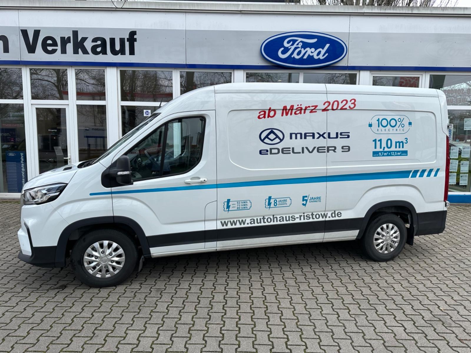Maxus eDELIVER9 Pan Van L3H2 72 kWh
