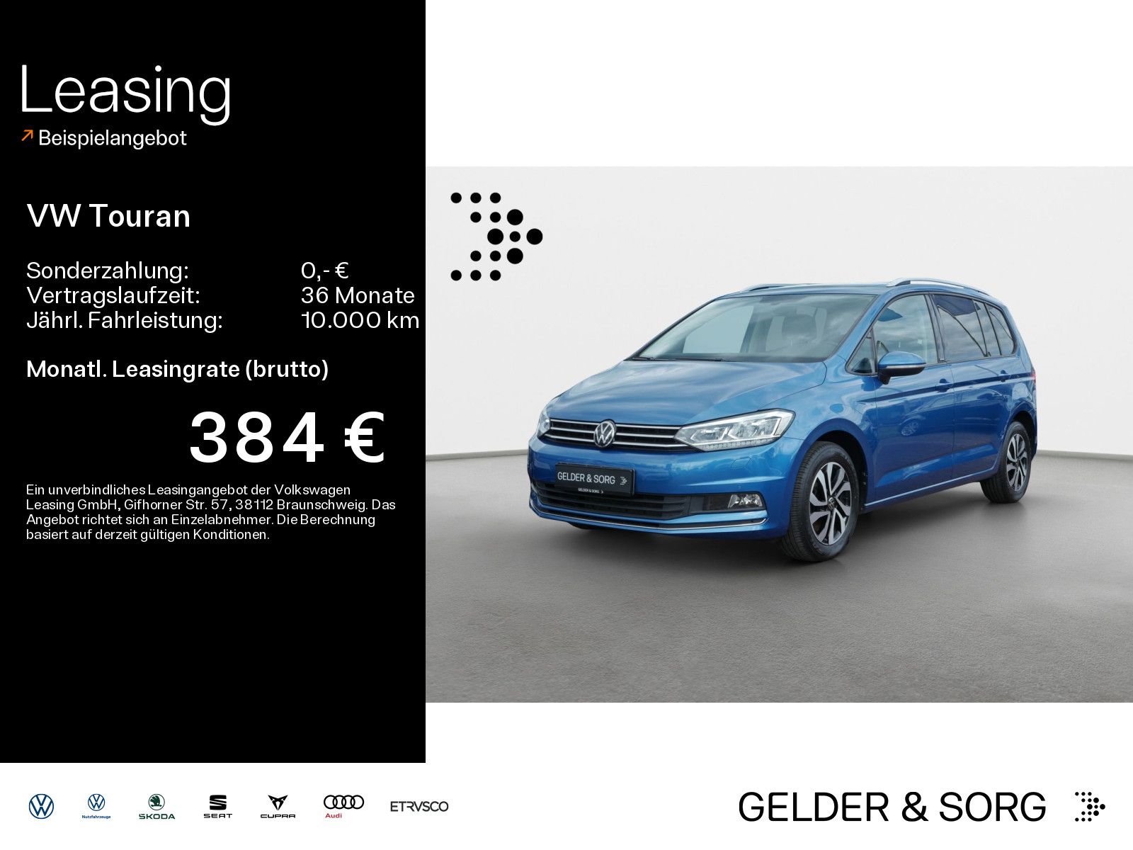 Volkswagen Touran Active 2.0 TDI 7Sitze*LED*Pano*DAB+*Navi